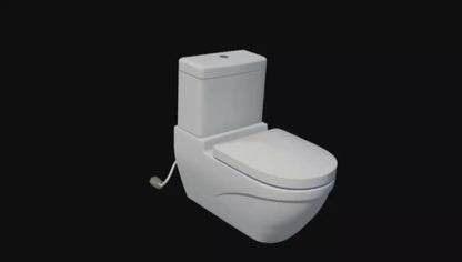 Plastic Sanitary Cold Water Toilet Seat Bidet